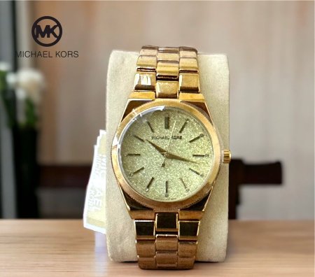 ساعة يد Michael Kors ستاتي - ذهبي